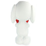 Mat White y Red Chrome Heart Snoopy - (maní)