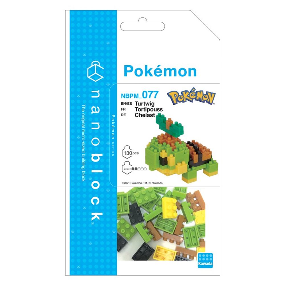 Pokémon x Nanoblock - Tortipouss - NBPM 077