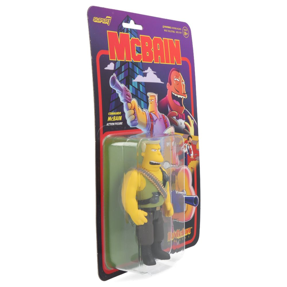 Commando Mcbain - ReAction figure ( The Simpsons)