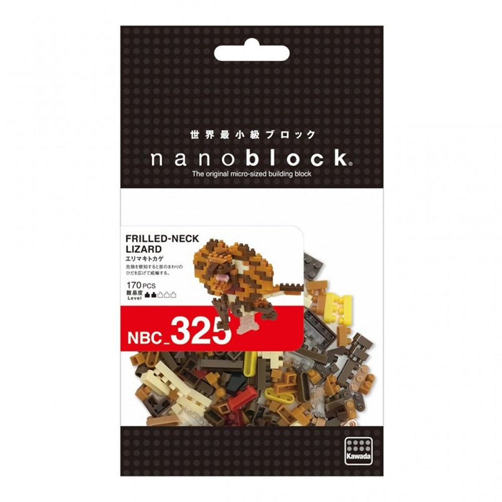 Nanoblock - Lézard à collerette - NBC 325