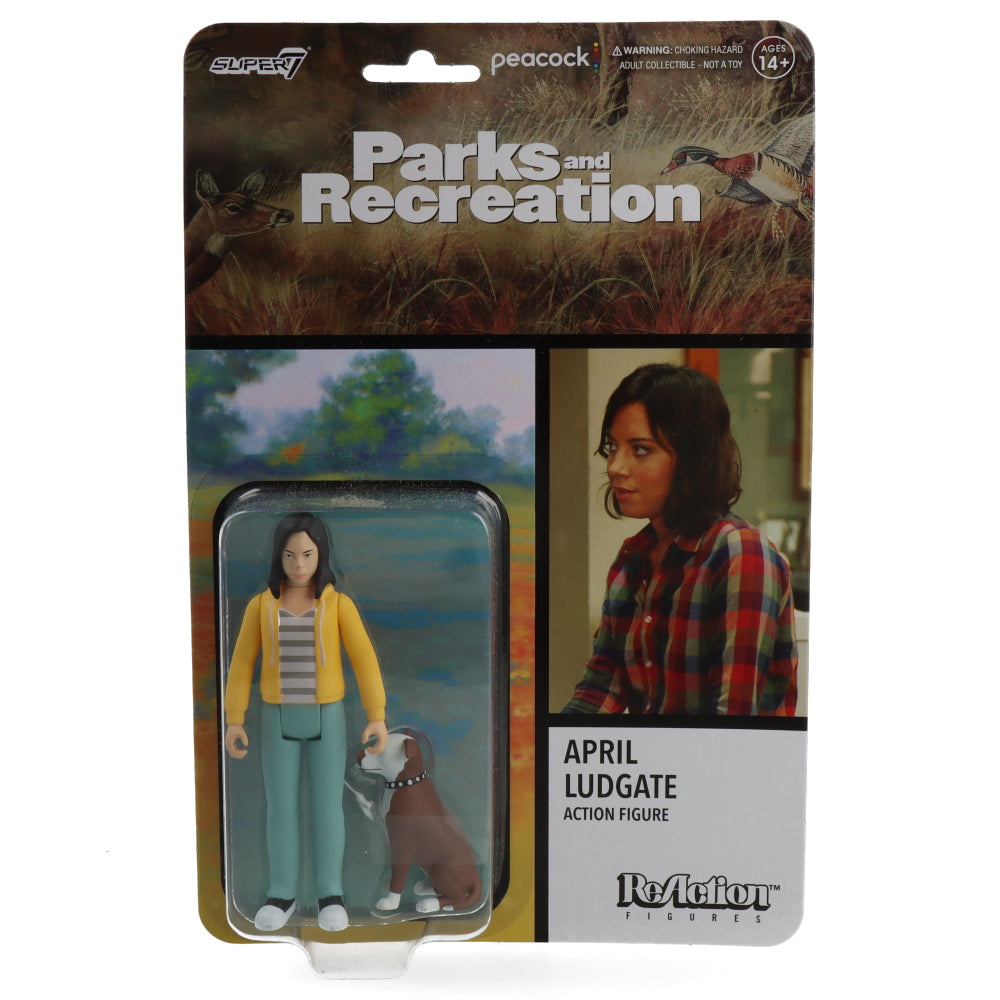 Parques y recreación April Ludgate - Figura de reacción