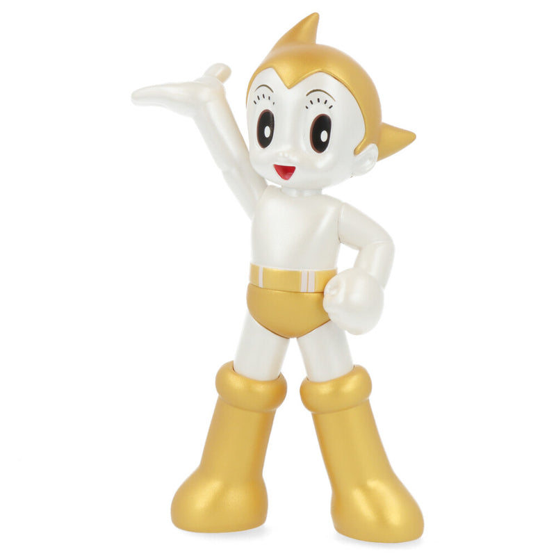 Astro Boy PVC Gold icónico hacia.