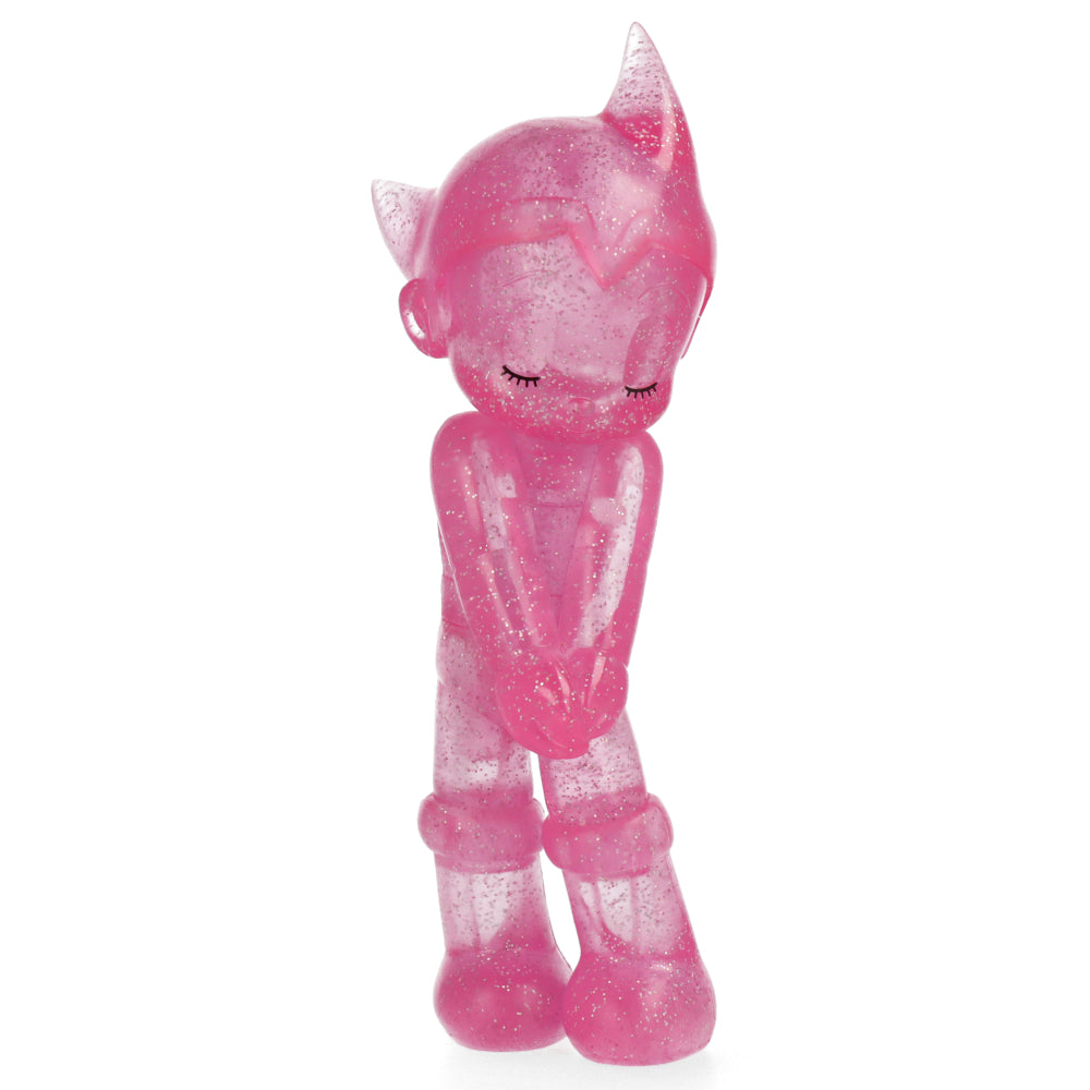 Astro Boy tímido rosa en espumoso