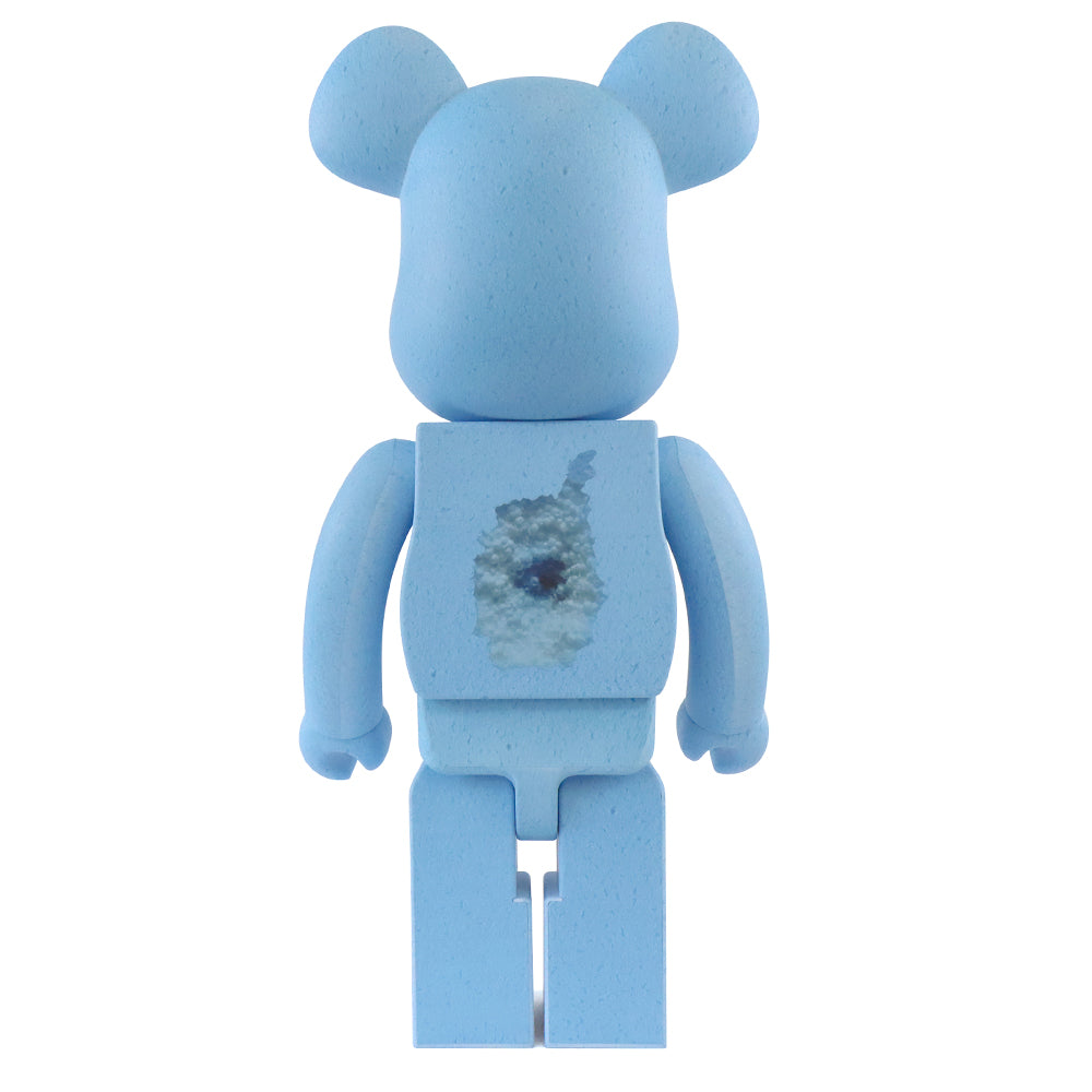 1000% Bearbrick X Snarkitecture X Black Rainbow Blue Edition