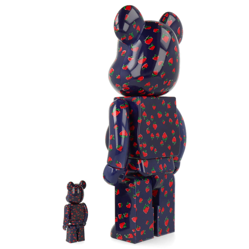 400% + 100% Bearbrick Muveil Strawberry – Artoyz