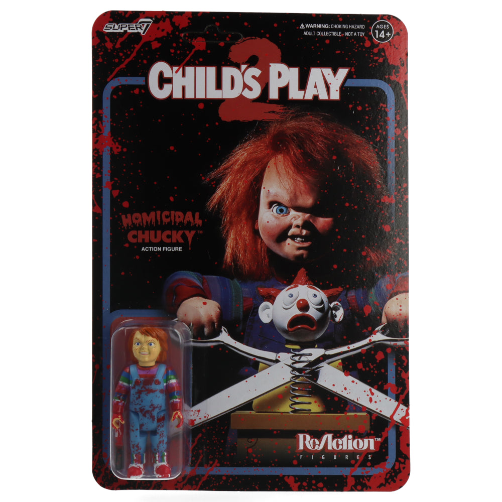 Homicidal Chucky (Blood Splatter) - ReAction figure
