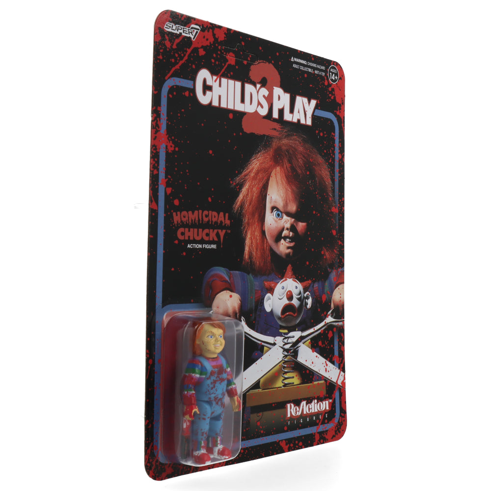 Homicidal Chucky (Blood Splatter) - ReAction figure