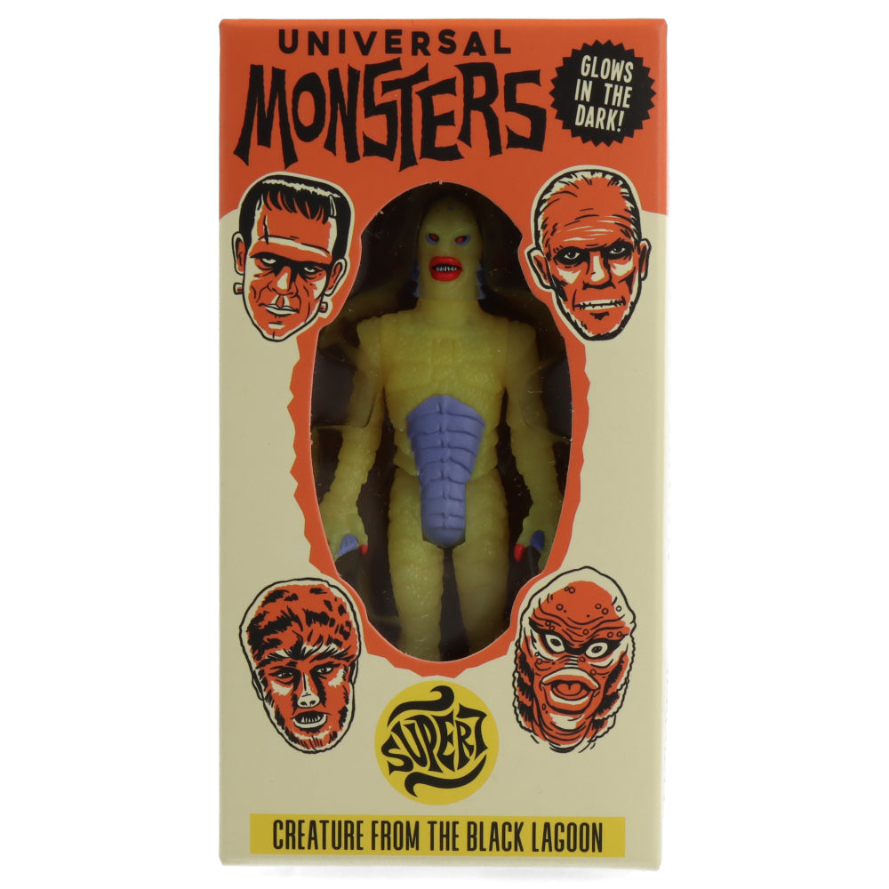 Creature from the Black Lagoon - Universal Monsters Glow in The Dark Costume Colors - ReAction figure
