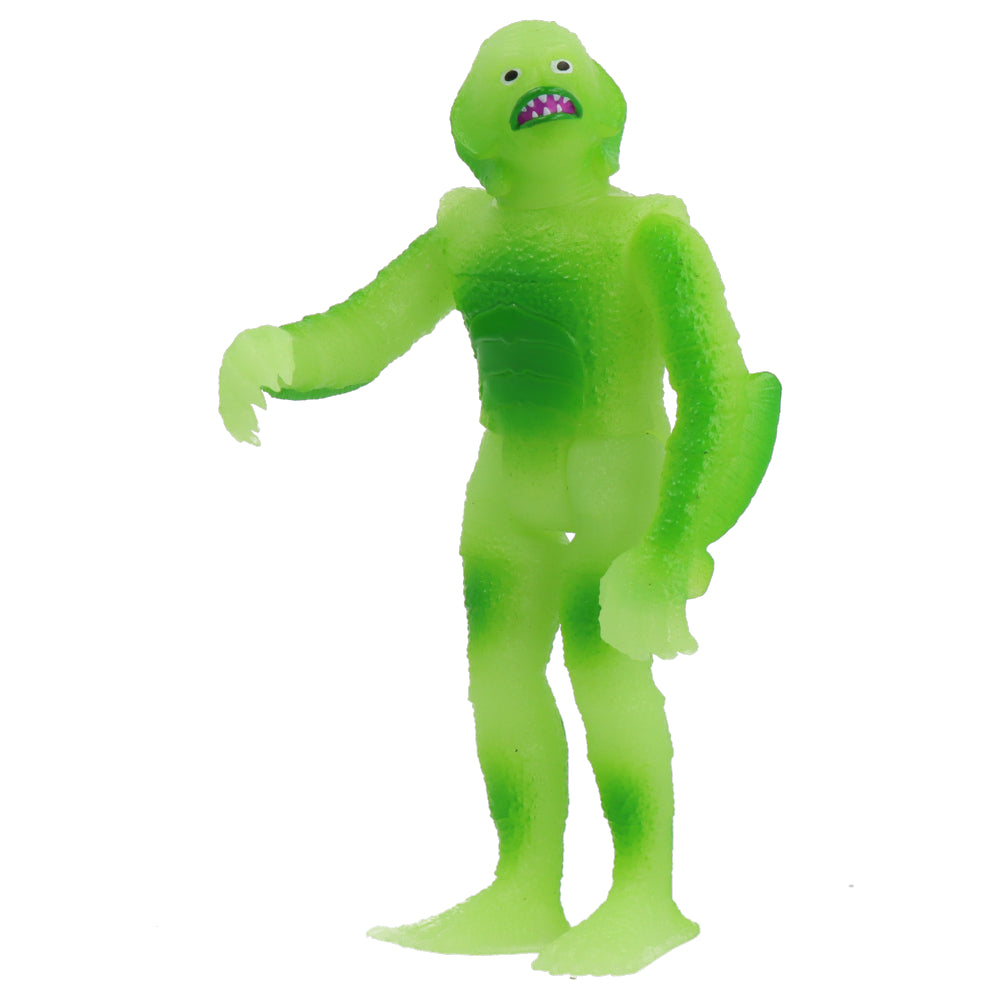 Criatura de la laguna de la laguna Black- Universal Monsters Super Criatura Glow - Figura de reacción