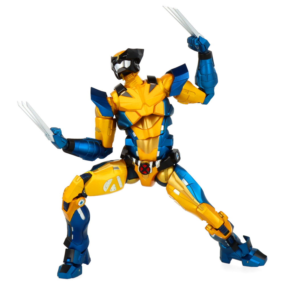 Lucha contra la armadura Wolverine