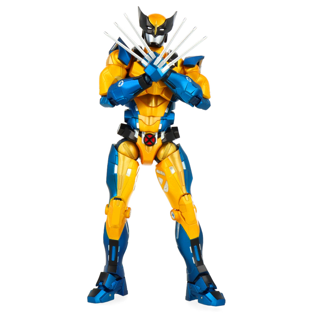 Lucha contra la armadura Wolverine