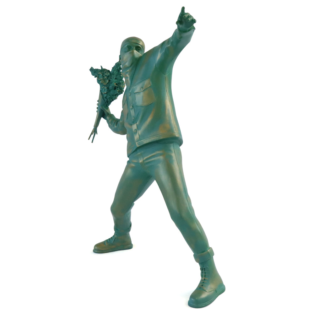 Flower Bomber Bronze Statue - Banksy X Medicom Toy