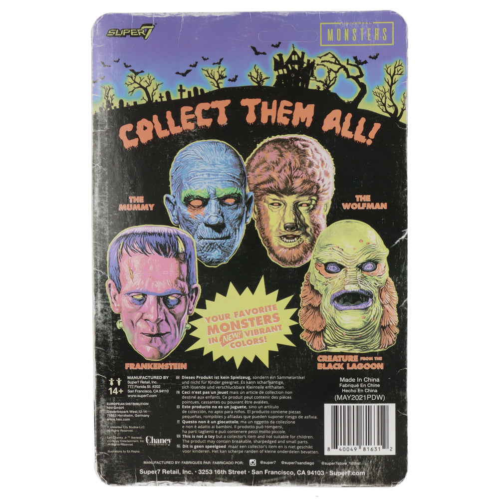 Frankenstein - Universal Monsters Costume colors - ReAction figures