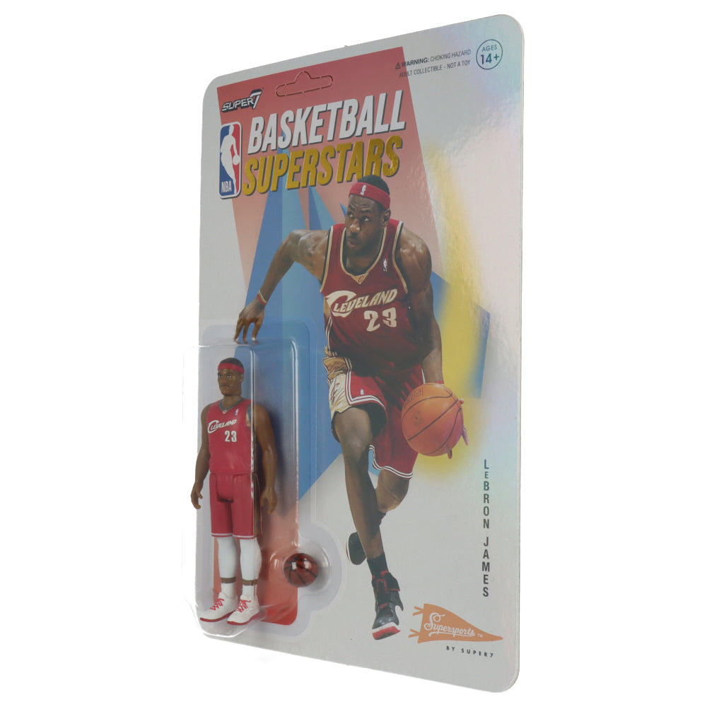 NBA Hardwood Classics Supersports Figuras LeBron James (Cavaliers) - Figura de reacción
