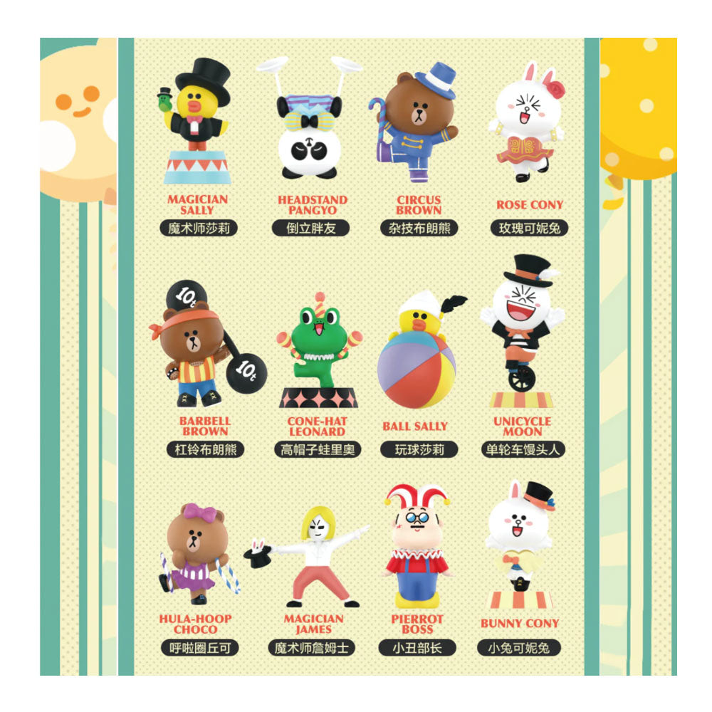 POP MART LINE Friends Circus Series