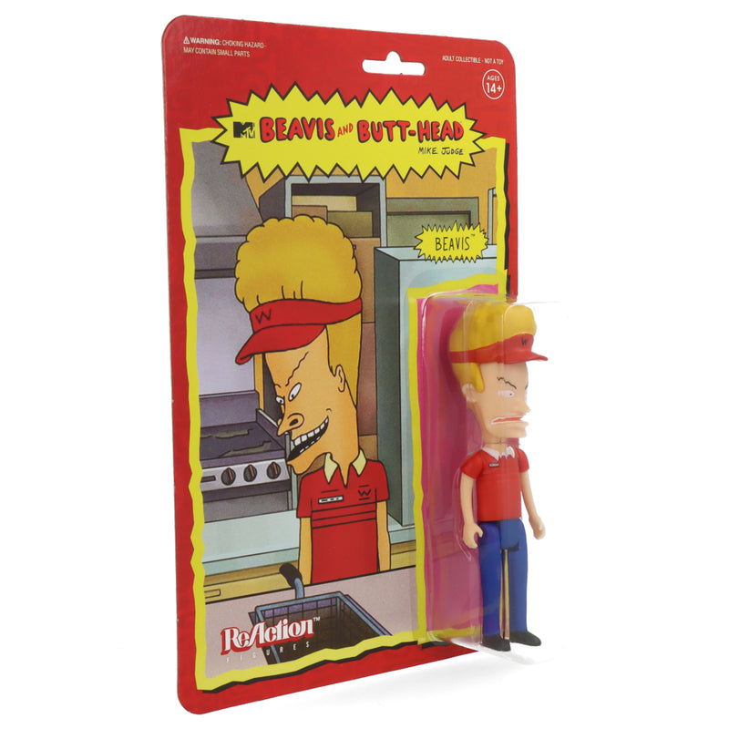 Burger World Beavis Beavis and ButtHead ReAction figure Artoyz