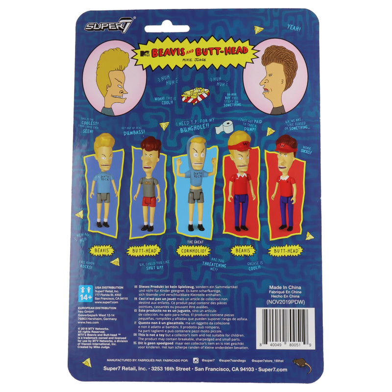 Burger World Beavis Beavis and ButtHead ReAction figure Artoyz