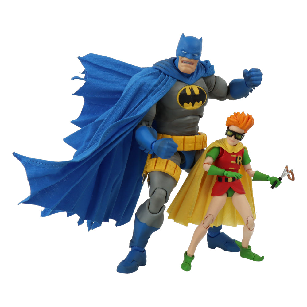 Mafex Batman Blue Ver. & Robin (The Dark Knight Returns)