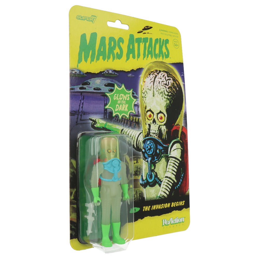 The Invasion Begins (Glow) - Mars Attacks wave 2 - ReAction figure