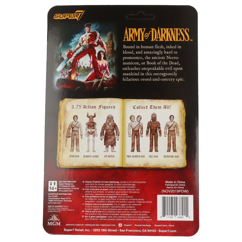 Medieval Ash - Army of Darkness - ReAction figure (Evil Dead) – Artoyz