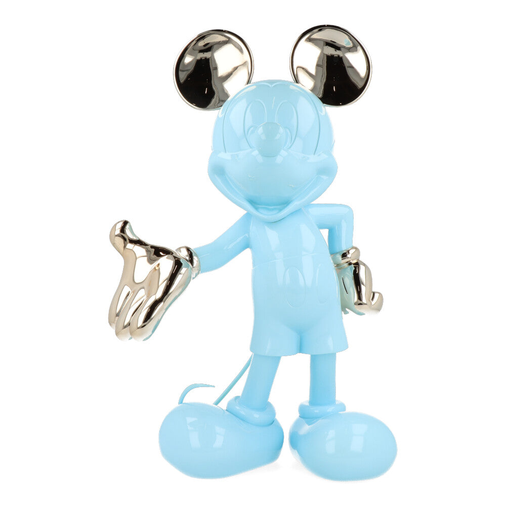 Mickey Welcome - Bleu Pastel et Or Rose