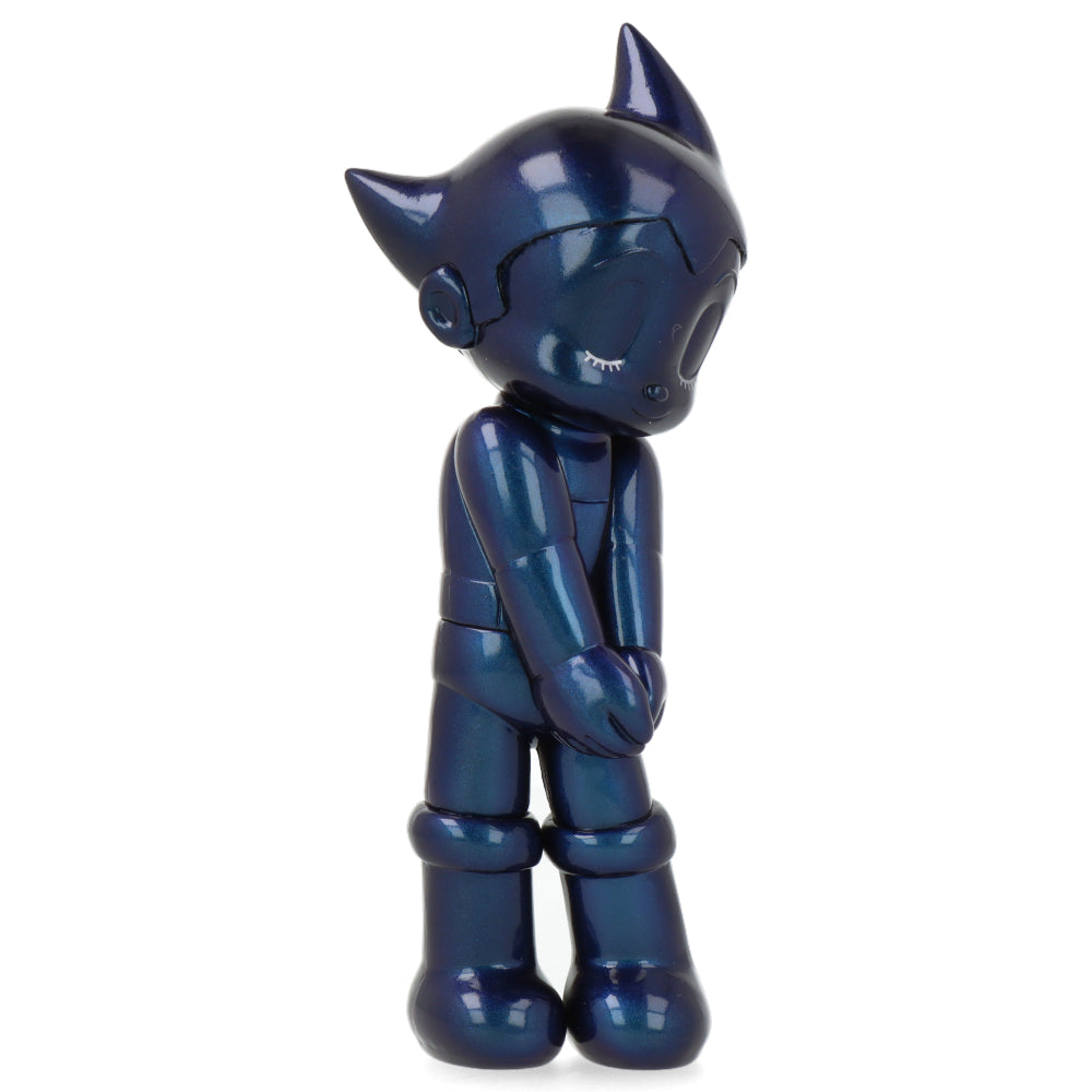 Astro Boy - Tímido - Ojos cerrados - Metal Azul