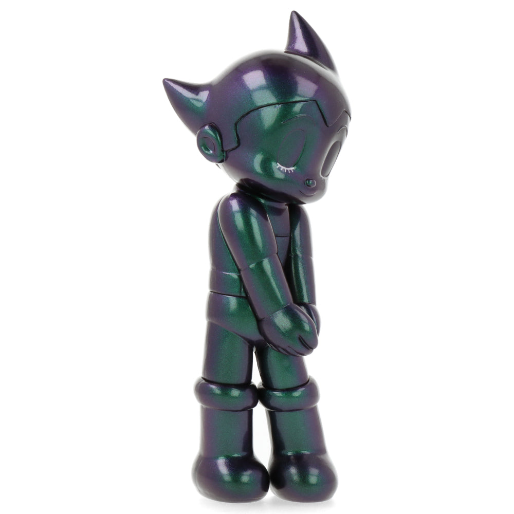 Astro Boy - Shy - Closed Eyes - Metal Green