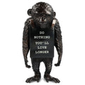 Monkey Sign Bronze Statue 2 - Banksy X Medicom Toy