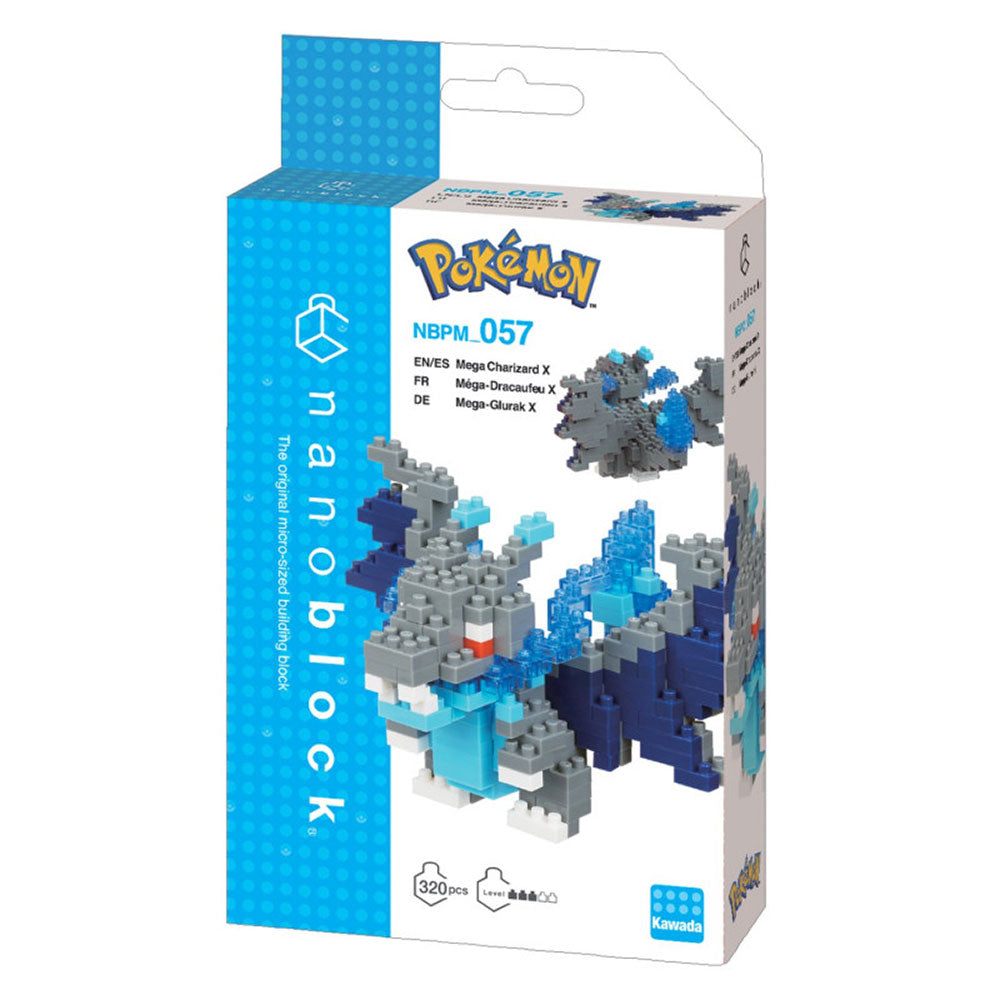 Pokémon x Nanoblock - Mega Charizard X - NBPM 057