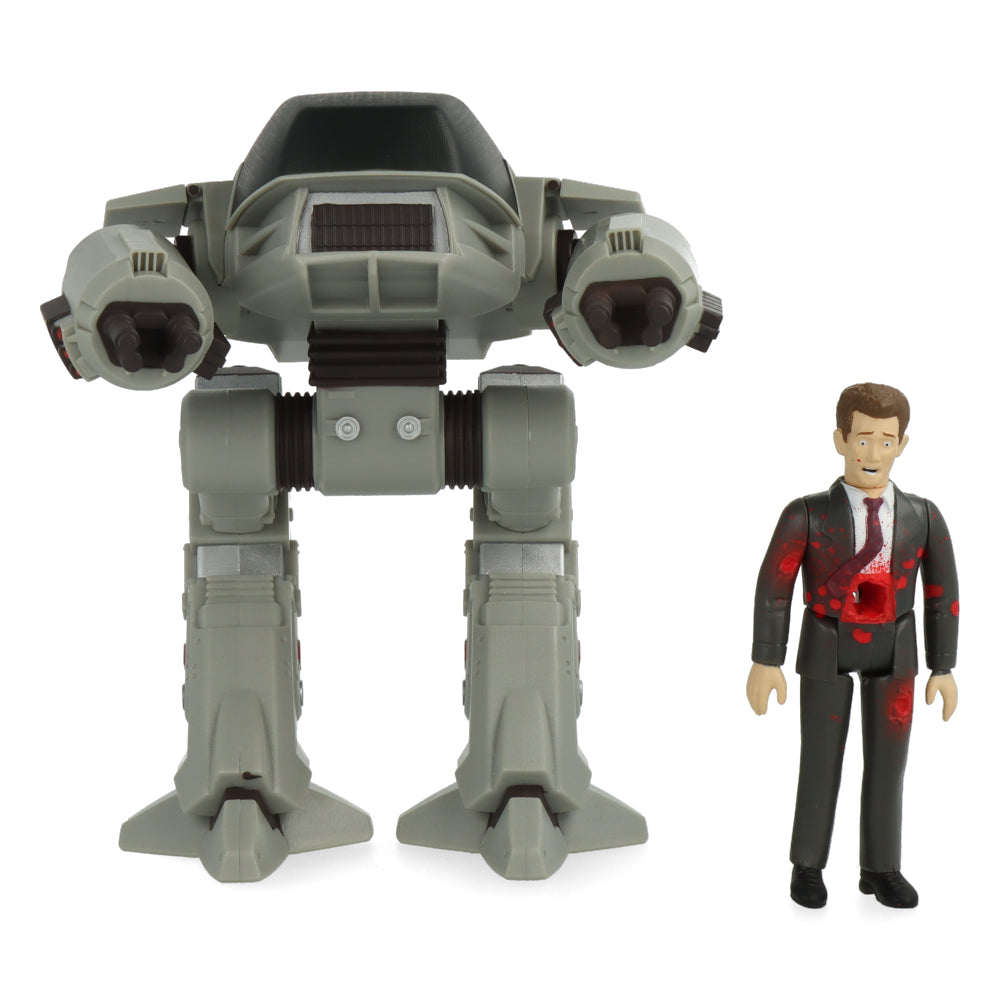 Super7 - Robocop ReAction Figure (ED-209 And Mr. Kinney)