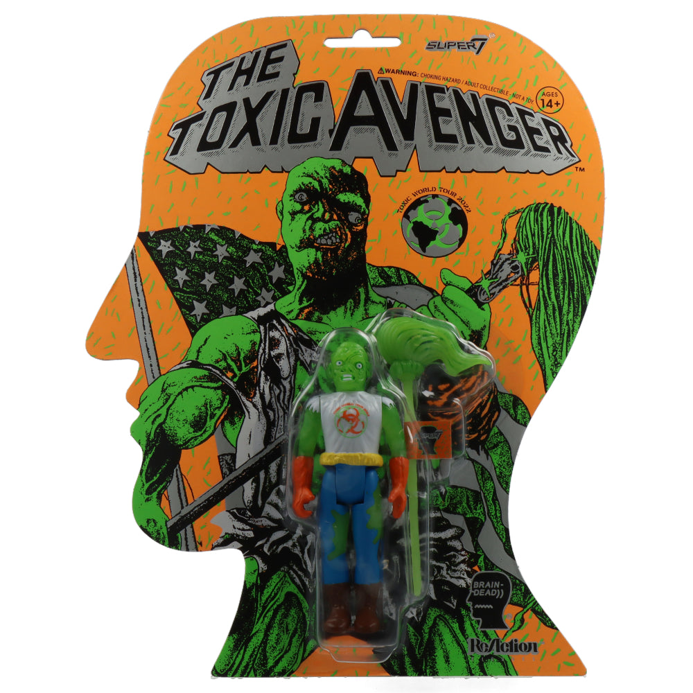 Toxic Avenger x Brain Dead - ReAction Figure Toxie (Glow)