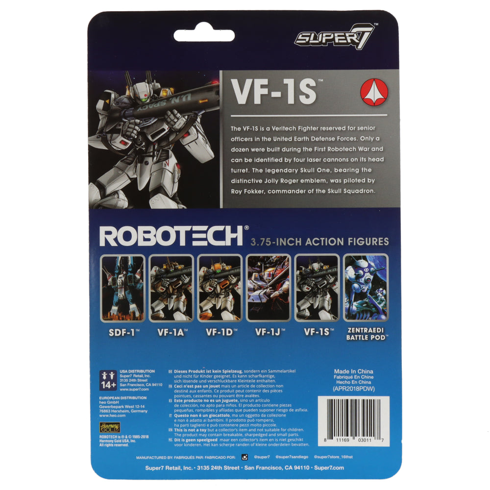 VF -1s - Robotech - Figura de reacción
