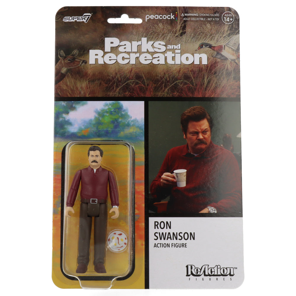 Parks and Recreation Ron Swanson - ReAction figures
