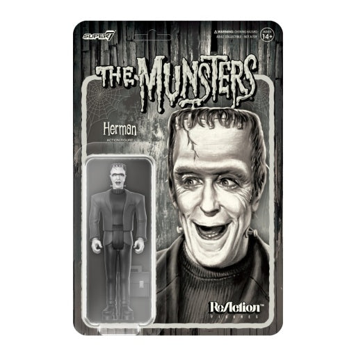 The Munsters - Herman Munster Grayscale - ReAction Figures