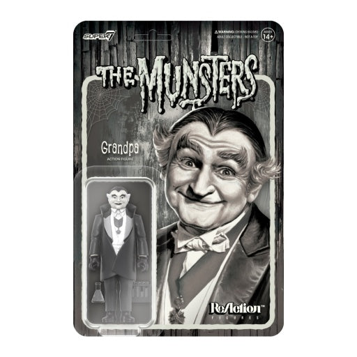 The Munsters - Grandpa Grayscale - ReAction Figures