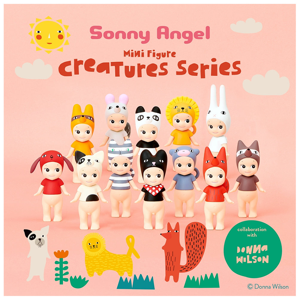 Sonny Angel x Donna Wilson - Serie de criaturas de mini figura
