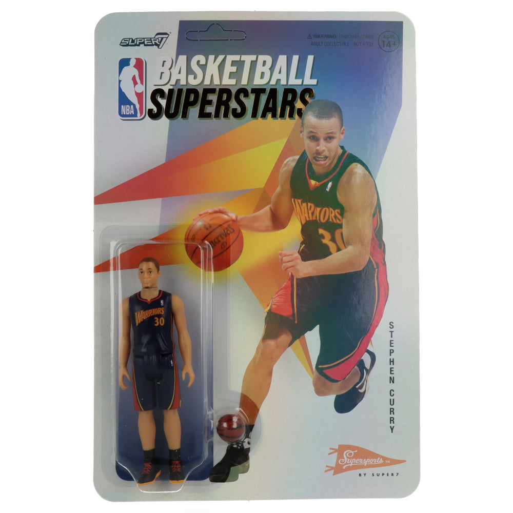NBA Hardwood Classics Supersports Figures Stephen Curry (Warriors) - ReAction figure