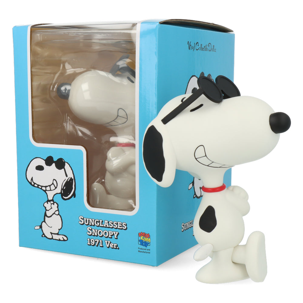 Figurine VCD 70's Peanuts - Sunglasses Snoopy