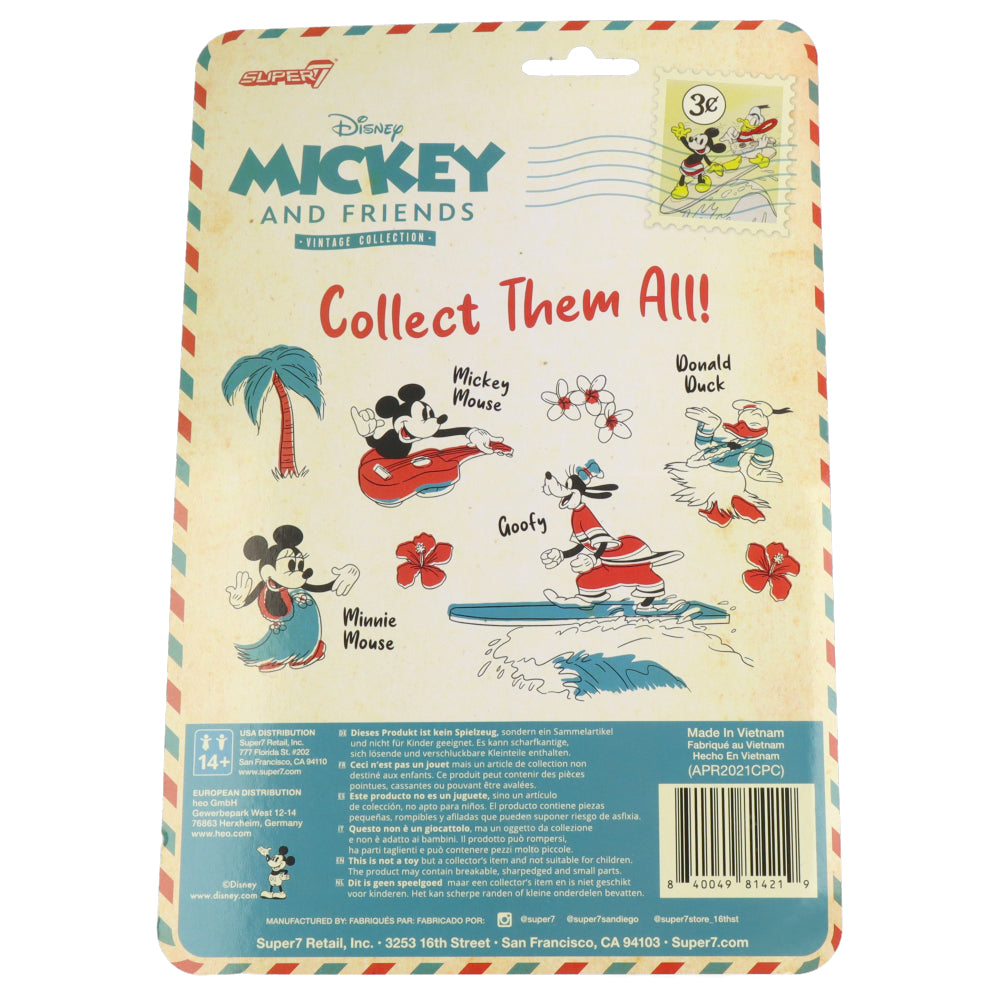 Vintage Collection Wave 2 -Mickey (Hawaiian Holiday) - reAction Figures