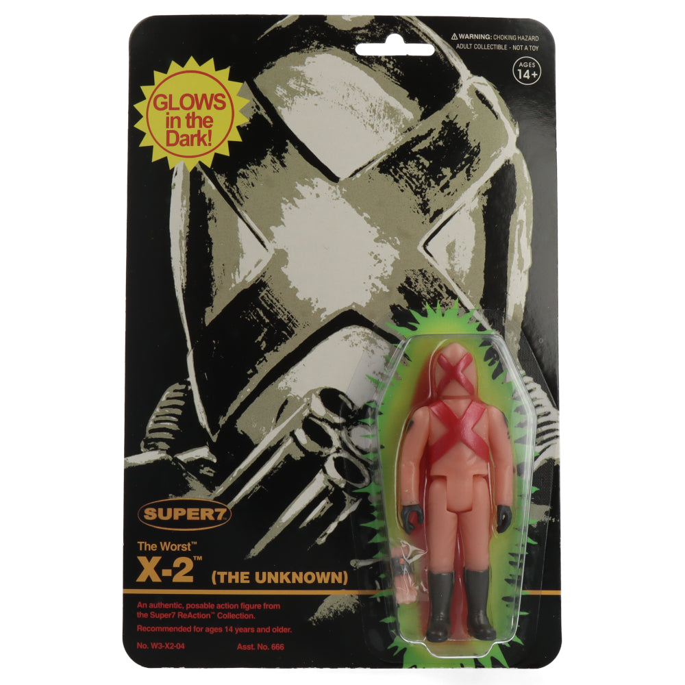 X-2 (Monster Glow) - The Worst - ReAction figure
