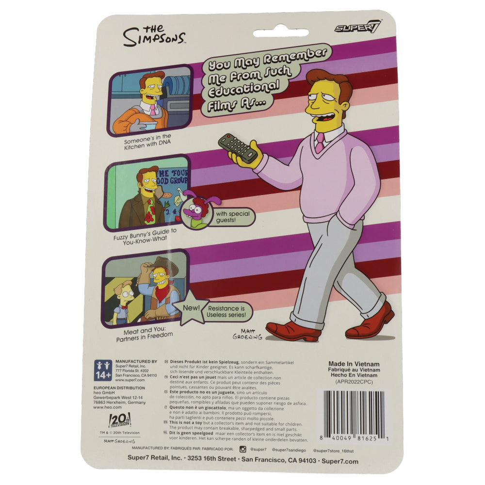 The Simpsons Reaction Wave 2 - Troy McClure alguien está en la cocina con ADN