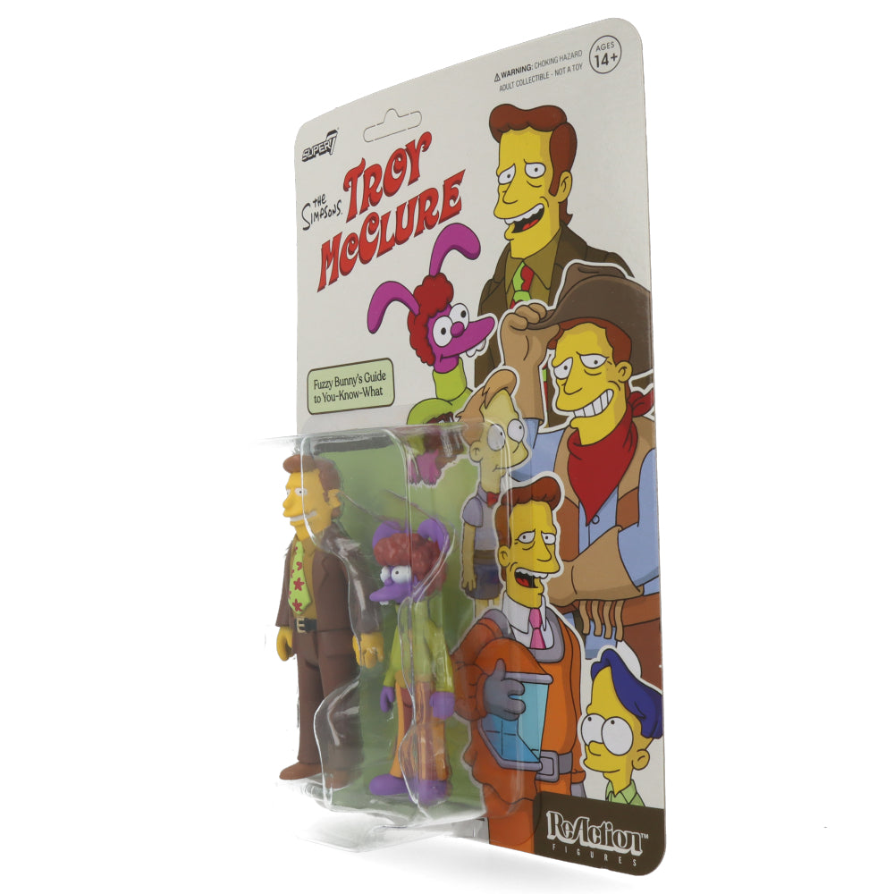 The Simpsons ReAction Wave 2 - Troy McClure Fuzzy Bunny’s Guide To You-Know-What