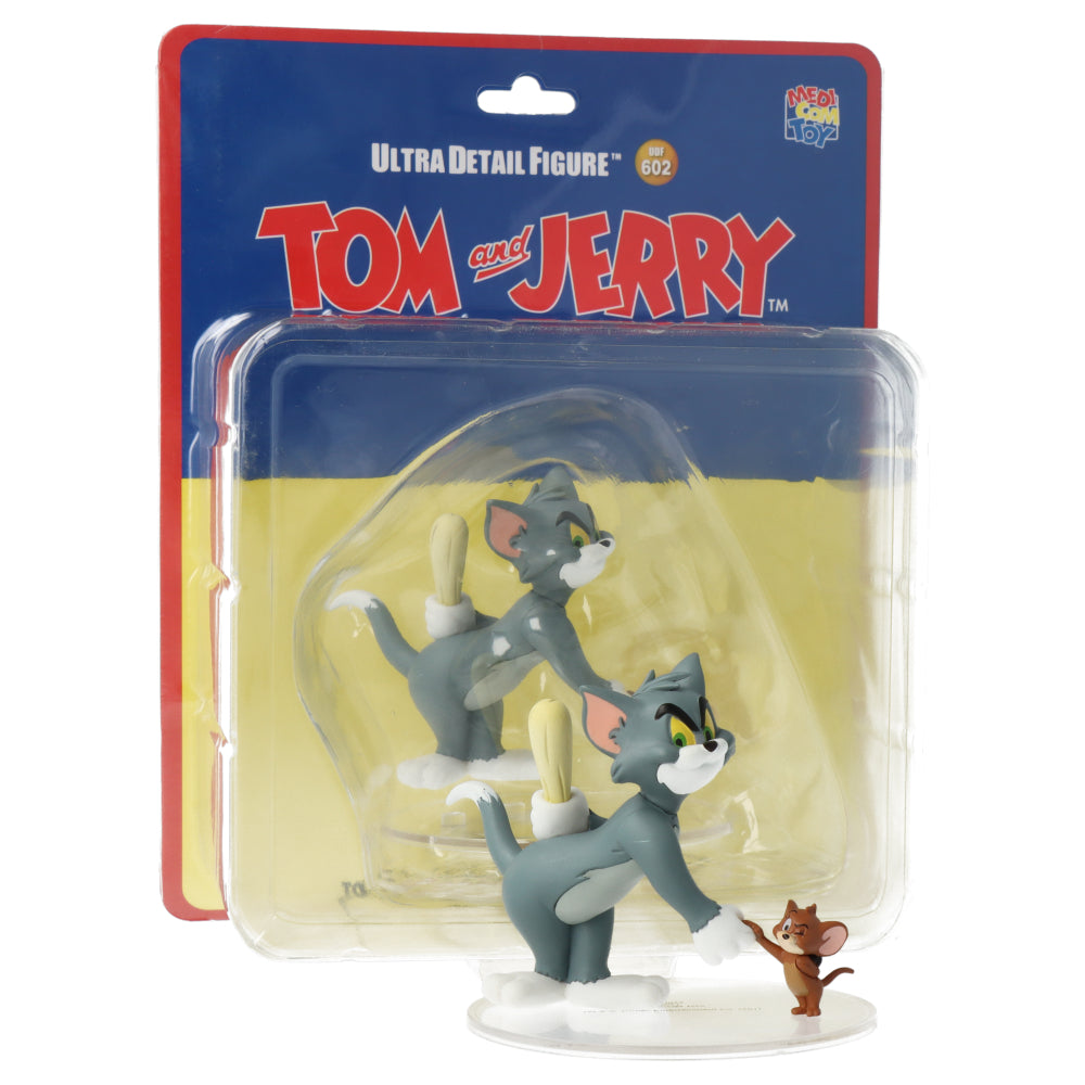 UDF Tom y Jerry Figurine: Tom con club y Jerry con bomba