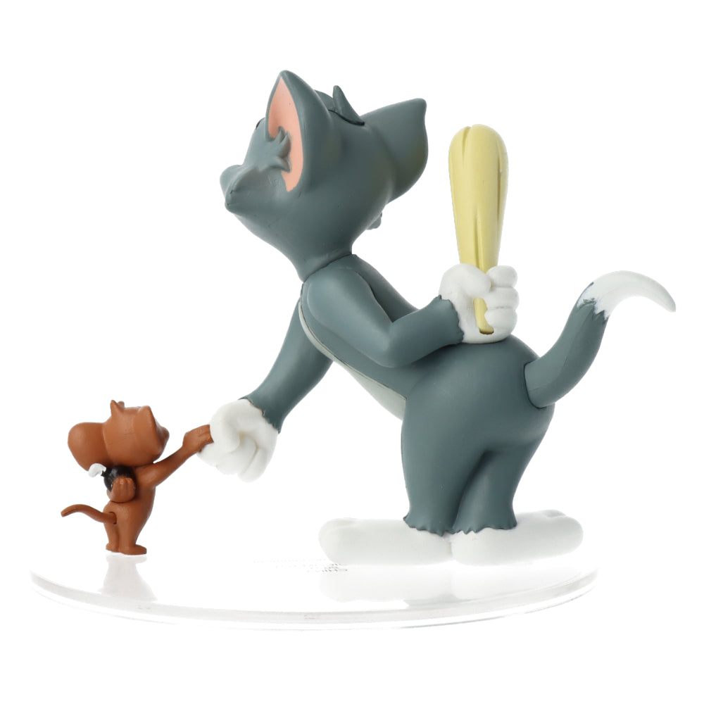 UDF Tom y Jerry Figurine: Tom con club y Jerry con bomba