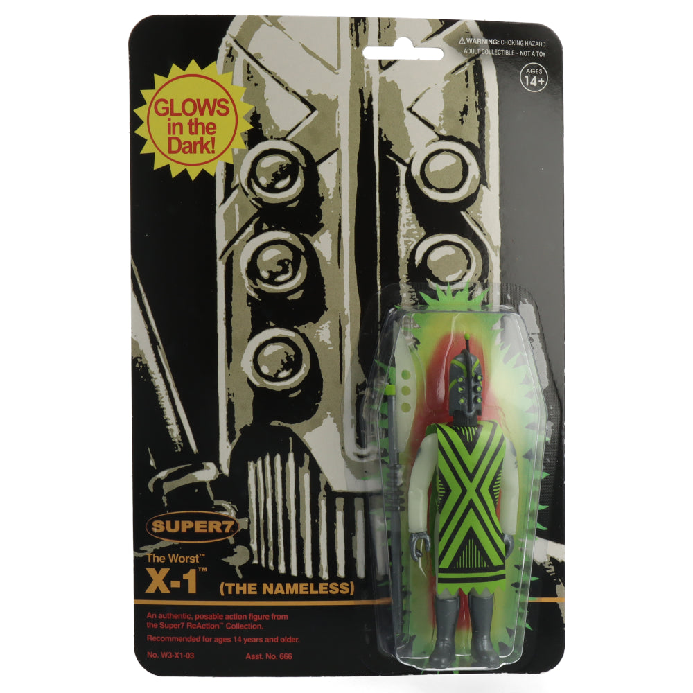 X-1 (Monster Glow) - The Worst - ReAction figures